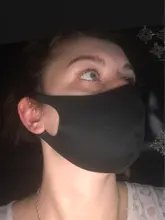 Mascarilla facial lavable con elásticos, máscara de algodón de seda de hielo, transpirable, a la moda, antipolvo, anticontaminación, a prueba de viento, PM2.5