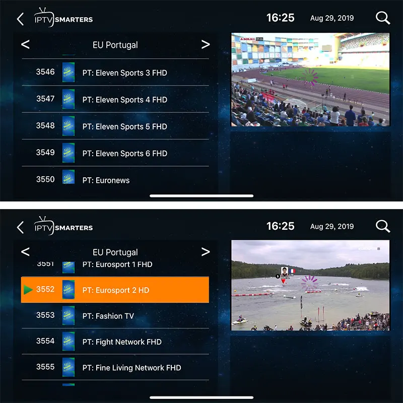 Брейшист IP tv Португалия Испания Бразилия латино 1 год m3u подписки Full HD Eleven Спорт для Android Smart tv Box Engima2 MAC