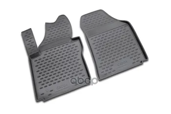 

Mats in the interior VW Caddy cargo 10/2007-2014, 2 pcs. (Polyurethane, gray) element art. Nlc.51.19.211k