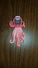Marcapáginas de dibujos animados 3D estilo Animal, serie con diseño marino, sello de pulpo, papelería creativa, marcadores personalizados para estudiantes