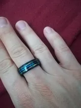 FDLK-Anillo de madera con incrustaciones de flecha y concha para hombre, joyería de lujo, 8mm, 24 estilos