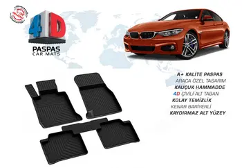 

F32 BMW 4 Series 2013 Black Mat 4D and Over