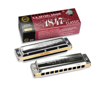 

16201hbb 1847 classic high BB harmonica, Seydel Sohne
