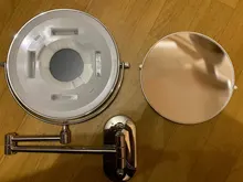 Bathroom Mirror Led Touch Dimming Adjustable Magnification