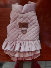 Warm Pet Dog Dress Vest Jacket For Dogs Cats Winter Chihuahua Yorkies Clothes Maltese