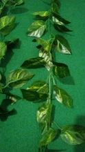 10 Style 1pc Artificial Decoration Vivid Vine Rattan Leaf Vagina Grass Plants Grape Leaves