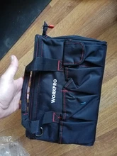 WORKPRO-Bolsas de herramientas de electricista a prueba de agua, bolso portátil impermeable, sirve como organizador de herramientas de lona, para la instalación de reparación HVAC