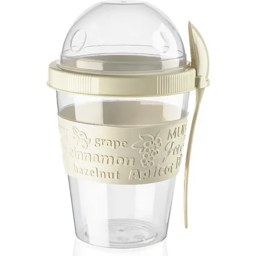 Take'n Go Storage Box Baby Food With Spoon Portable Plastic Diet Fruit Salad Container Snacks Bpa Free cover | Дом и сад