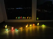 String-Light World-Decor Dinosaur Jurassic Party Christmas LED 10 for Kids Children's