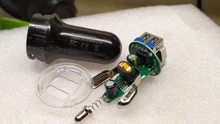 Cargador USB de teléfono para coche, adaptador de teléfono móvil con pantalla LED 3.1A para Xiaomi, Samsung, iPhone 11 Pro, 7, 8 Plus