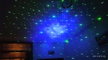 Led-Projector-Lamp Nebula Rotating-Night-Light Bedroom Starry Sky Aurora-Star Galaxy