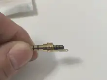 10 unids/lote Mini Jack de 3,5mm 4 polos macho carcasa de aluminio estéreo 4Pin 3,5 Jack conector de cable Heaphone enchufe de auriculares