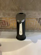 Dispensador de jabón líquido sin contacto, dispositivo automático, manos libres, bomba para baño y cocina, con sensor inteligente, 400ML