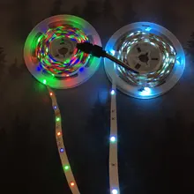 Led Ribbon Led-Strip-Lights Flexible Tape Phone-Bluetooth-App 5050 Waterproof RGB DC