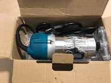 Fresadora eléctrica de 30000rpm para carpintería, recortador eléctrico para madera, máquina de grabado con ranuras, 800W, con puntas, máquina de tallado a mano