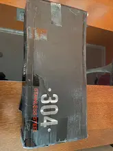Fregadero grifos negro Gourmet grifo de cocina-MANGO frío agua caliente a 360 ° de rotación grifos del rociador de cubierta