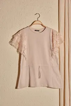 

Trendyol Ruched Knitted Blouse TWOSS20BZ1406
