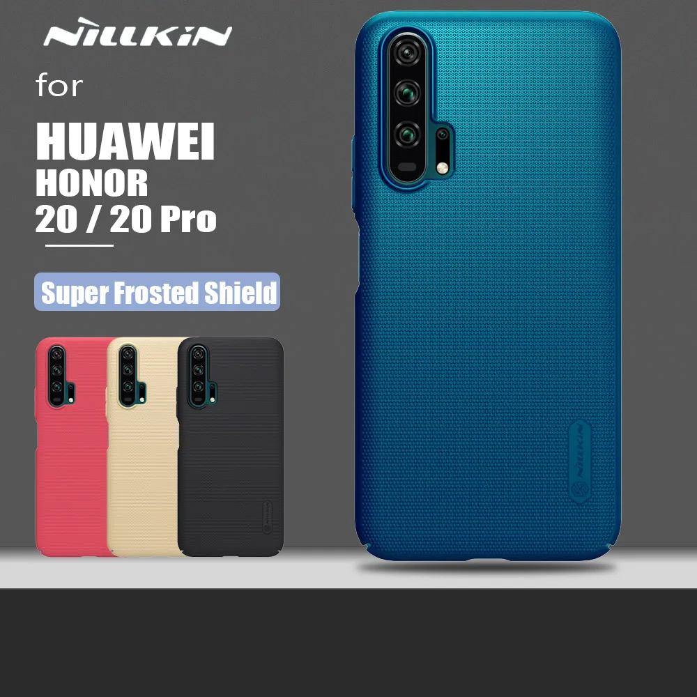 Nillkin for Huawei Honor 20 Pro Case Super Frosted Shield Slim Protective Hard Back Cover 20S Phone | Мобильные телефоны и