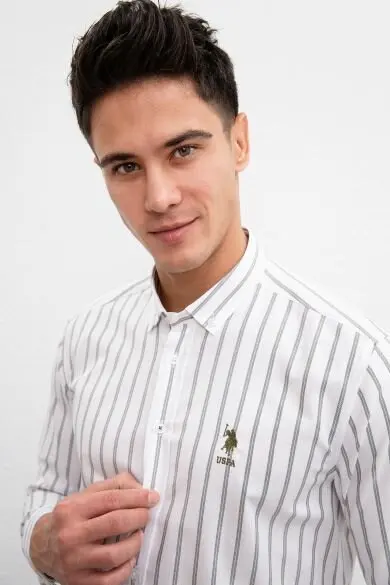 U.S. POLO ASSN. Полосатая толстовка рубашка