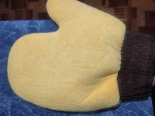 Guante para lavado de coche, forro polar Coral, antiarañazos, multifunción, para limpieza de coche, cepillo para Detalles