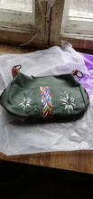 Bolso de tela abrasiva de alta calidad para mujer, bolsa de mano bordada a la moda, cruzado de diseñador, bolso de hombro multifunción