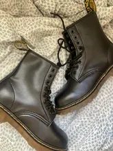 Pasal-Botines de piel auténtica para Mujer, Botas de trabajo, calzado cómodo para Otoño e Invierno
