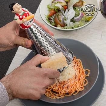 

Stainless Steel Grater with Figure