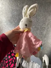 Toalla de apaciguamiento para bebé, Adorable manta de seguridad cuadrada suave, toallas de peluche de felpa, edredón, cojín para dormir, juguete para regalo