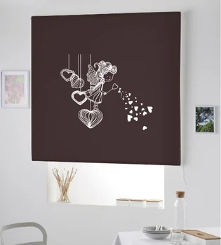 

Blind Iroa rolling youth/Fairy Hearts! ROLLER BLINDS TRANSLUCENT! (CHOCOLATE 100X175)