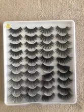 Makeup-Tool-Kit Extension Mink-Lashes Dramatic-Volume 2-20pairs Natural 10-25mm Cilios