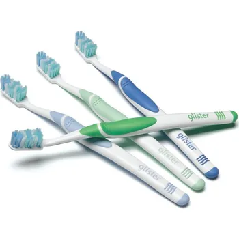 

GLISTER® Toothbrush - Pack of 4 Amway Teeth Toothpaste Brush Original