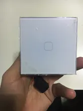 Glass-Switch-Panel Controler Touch-Switch Fire-Line Minitiger Smart Home 3-Gang Single