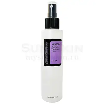 

Toner cleansing with AHA BHA acids CosRX AHA BHA supplier treatment Toner