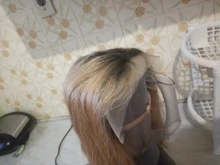 Brown Wig Human-Hair-Wigs Short T-Part Lace Ombre Blonde Pre-Plucked 13x1 Glueless Black-Women