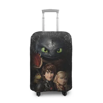 

Case for suitcase 3D toothless and Vikings