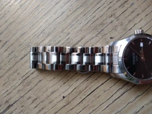 Correa de reloj de acero inoxidable, extremo curvado, hebilla de mariposa, 12, 14, 15, 16, 17, 18, 19, 20, 21, 22, 23 y 24mm