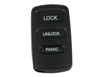 

Remote Key shell 3 buttons Keyless without blade and Transponder L200 battery on circuit board for Mitsubishi Pajero Outlander