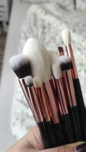 Makeup-Brushes-Set Eyeshadow Foundation-Powder Jessup Rose-Gold/black 6pcs-25pcs