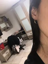 WANTME-Plata de Ley 925 auténtica de estilo minimalista para mujer, hebilla de oreja redonda Bohemia, Punk, Unisex, Rock, accesorios de joyería, pendientes