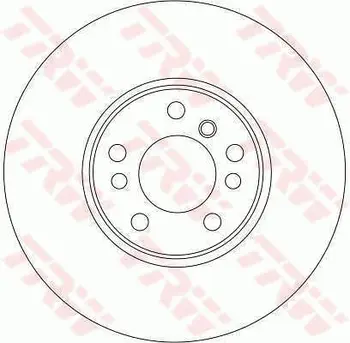 

Disc brake BMW X5 (E53) 3.0/4.4/00/X3 (E83) 3.0sd 06 front vent. TRW DF4187S