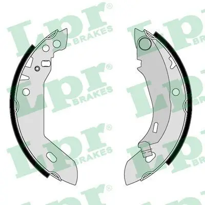 Колодки торм.бар.PEUGEOT 205/309/RENAULT 11/19/CLIO 1.0-1.9D 83