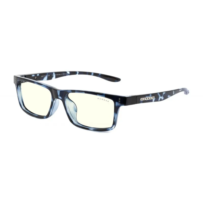 Детские очки для компьютера (8 12 лет) GUNNAR Cruz Kids Large Clear Natural CRU 09709 Navy Tortoise|Мужские