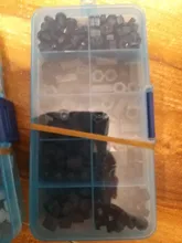 Unids/set M2 M2.5 M3 M4 hexagonal, separador de nailon de cabeza plana, negro/blanco, tornillos espaciadores de plástico, tuercas, 200