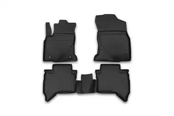 

Floor mats for Toyota Hilux 2015~2020 car interior protection floor from dirt guard car styling tuning decoration