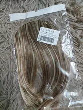 HUAYA, flequillo para mujer, Clip en extensiones de cabello, flequillo Natural, cabello sintético, negro, marrón, flequillo, Clips de cabello falso