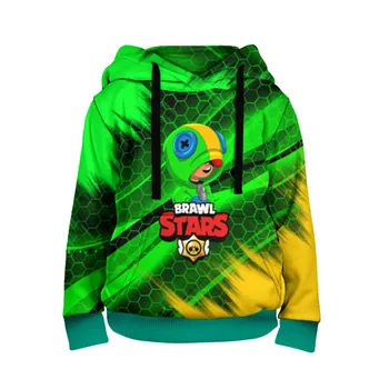 

Children's sweatshirt 3D Brawl Stars Leon