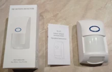 Tuya-detectores de infrarrojos inteligentes con WiFi, Alarma de Sensor de movimiento Compatible con la aplicación Smart Life de Tuyasmart