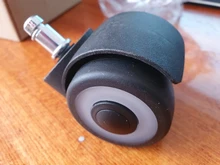 Furniture Wheels Caster Replacement Safe-Roller Rubber Office-Chair NAIERDI Universal