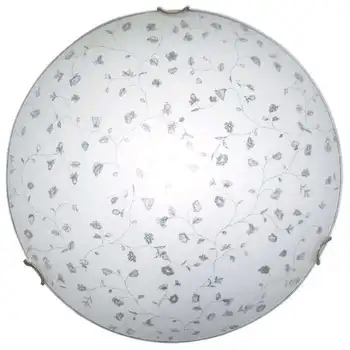 

Lamp NPB 01-2х60-139 "Flora" D300 M16 60 W E27 IP20 matte white/clip ash. Elethex 1005204394