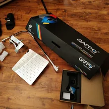 GAPPO-Sistema de ducha de baño, cabezal de ducha montado en la pared, mezclador de ducha de lluvia cromado pulido